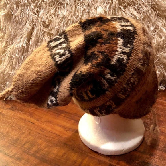 Vintage Winter Ear Flap Rasta Tam BEANIE Cap Hat main image 10